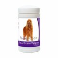 Pamperedpets English Cocker Spaniel Tear Stain Wipes PA3485368